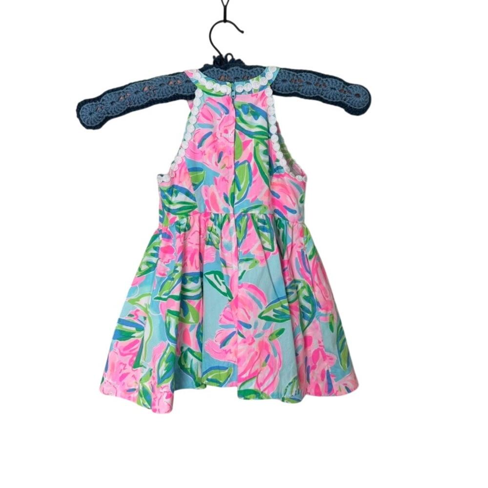 Lilly Pulitzer Girls 3T dress 100% Cotton - Picture 2 of 4